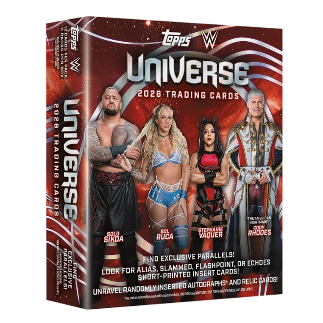 2026 Topps Universe WWE - Mega Box Sealed