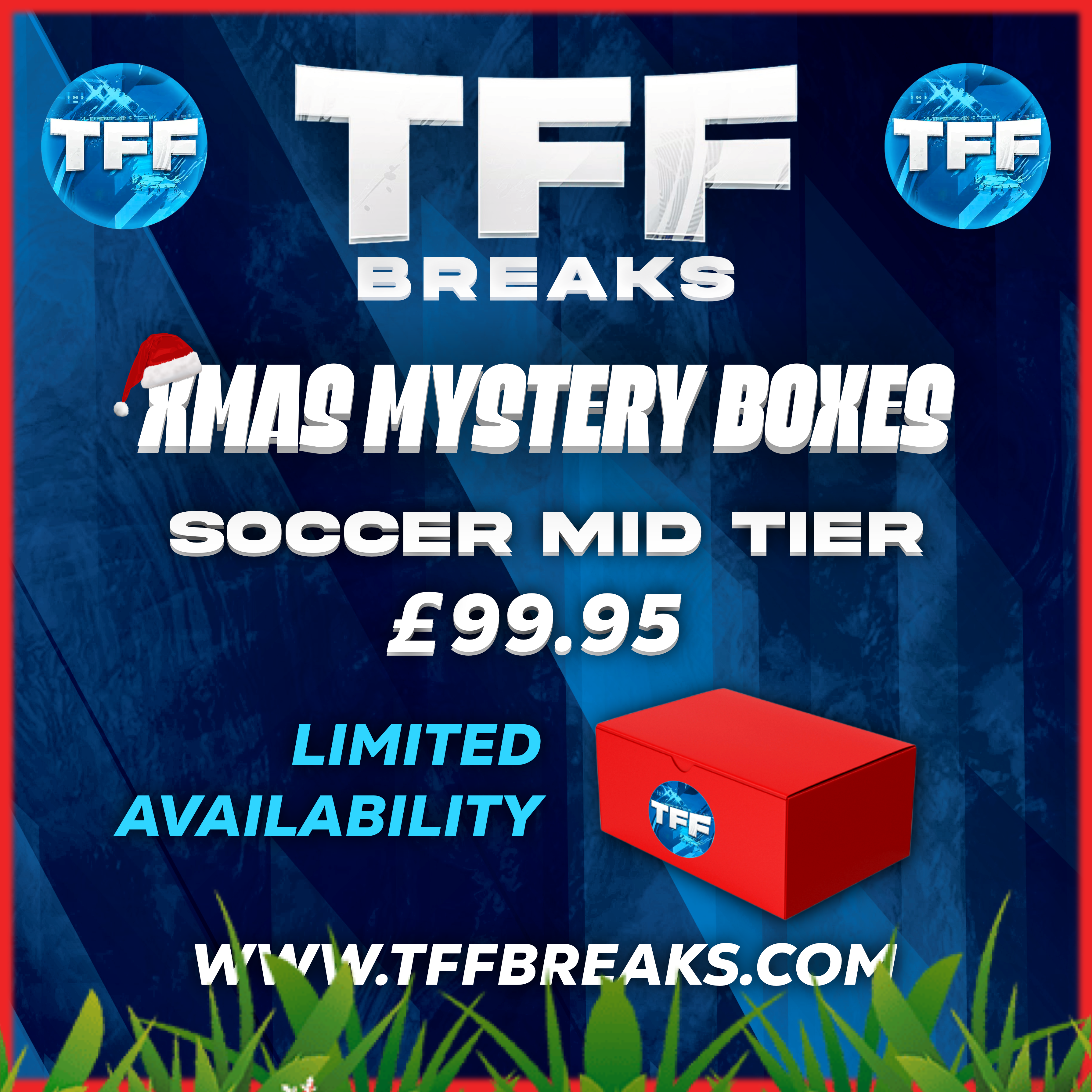 TFF BREAKS SOCCER CHRISTMAS BOXES *LIMITED TO 40*