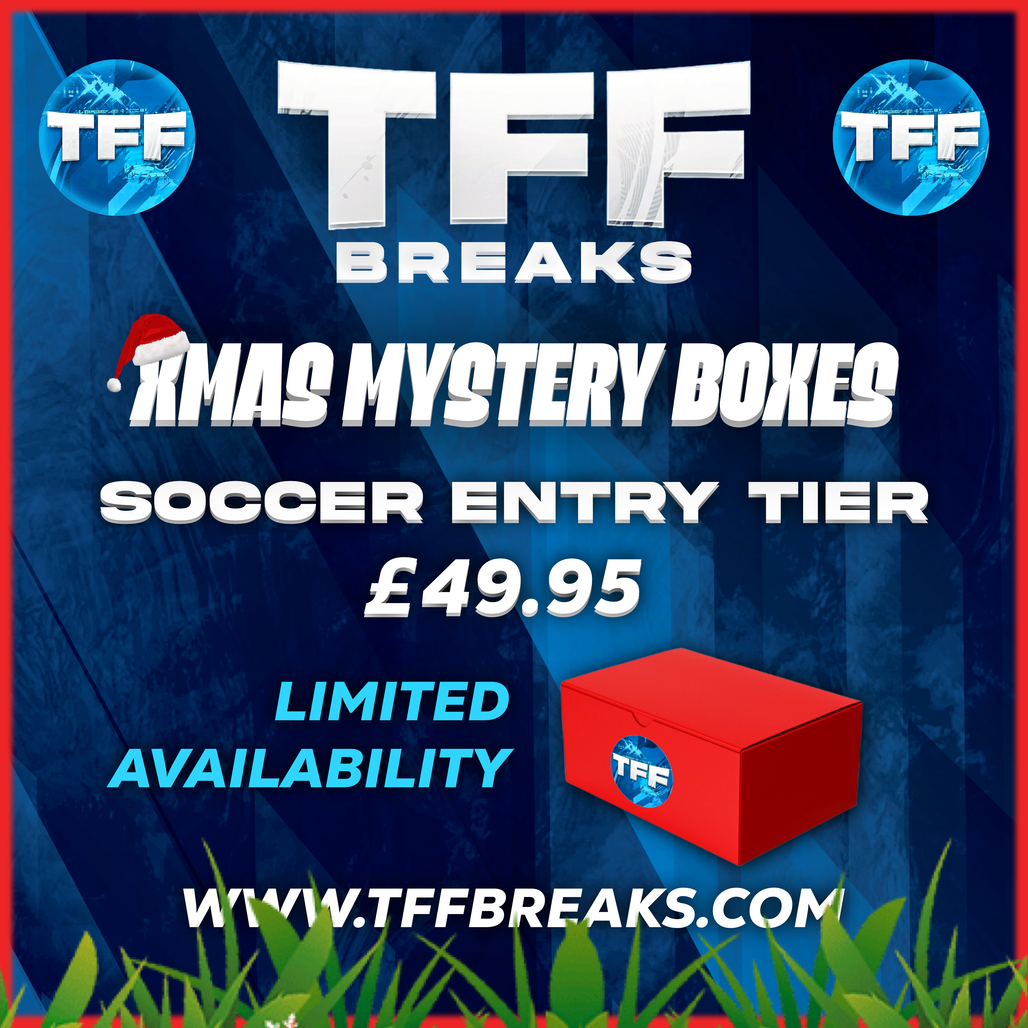 TFF BREAKS SOCCER CHRISTMAS BOXES *LIMITED TO 50*