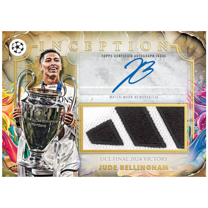 Topps Inception UEFA Club Competitions 2025/26 8 Box Case PYT/PYP #101