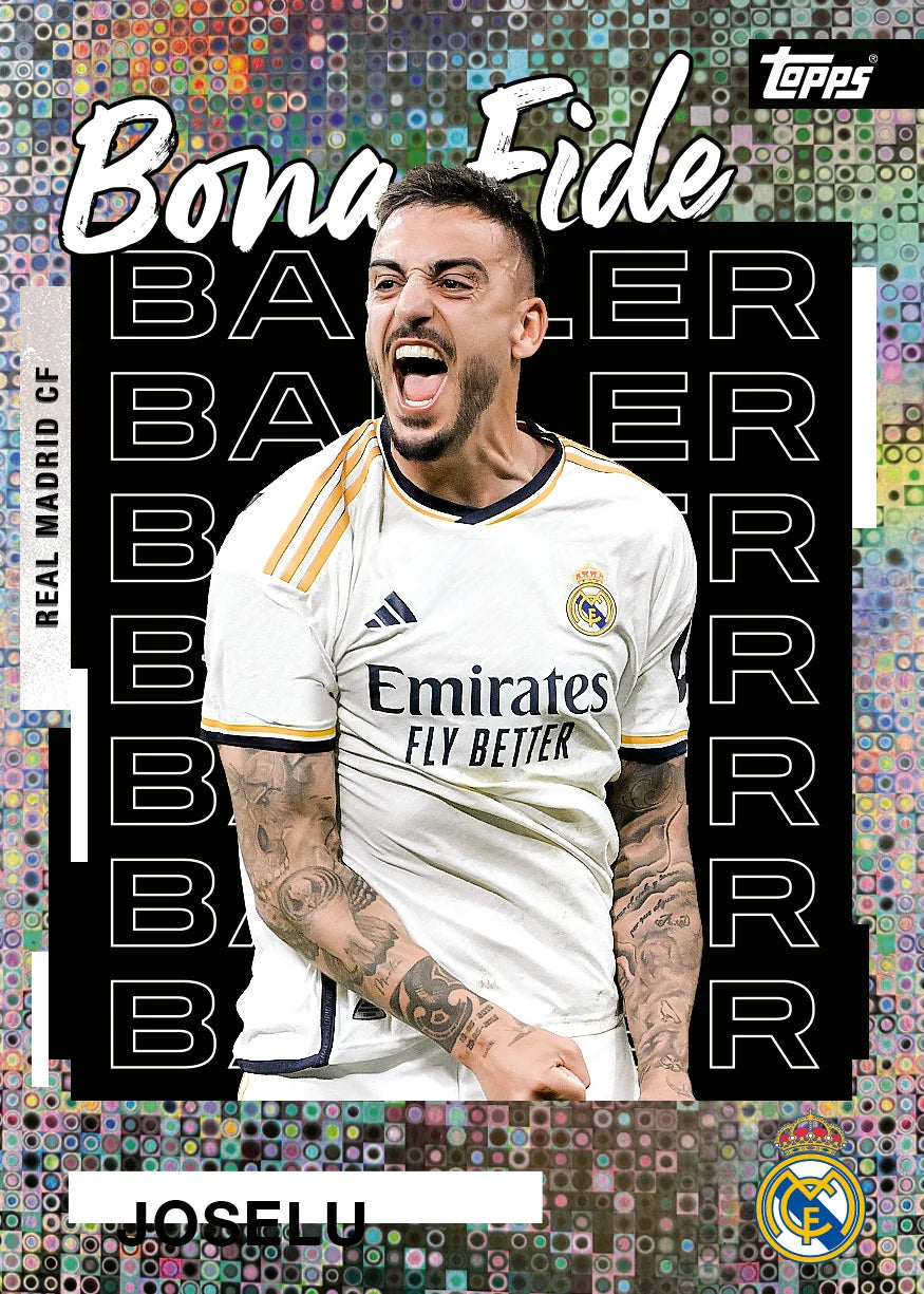 Topps Real Madrid 2025-26 Team Set (Sealed - Box Damaged)