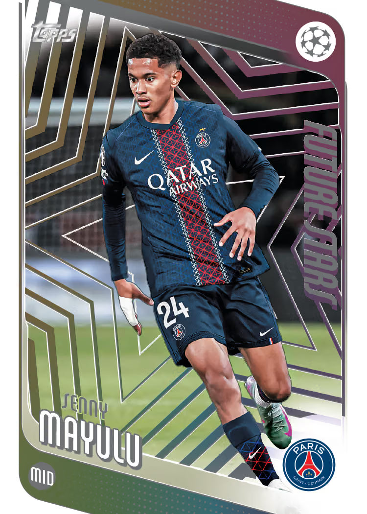Topps UEFA Club Competitions Flagship 2025/26 Spring Tin Sealed