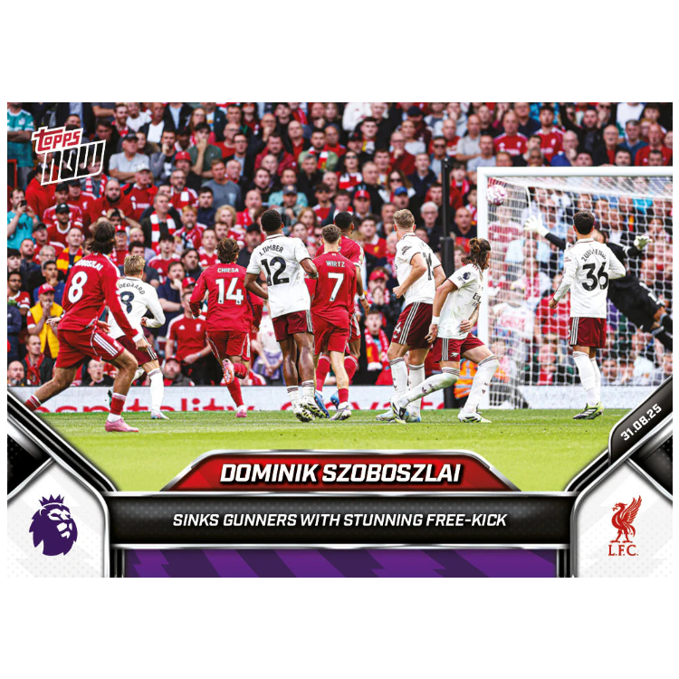 Dominik Szoboszlai - 2025-26 Premier League Topps NOW® - Card 16