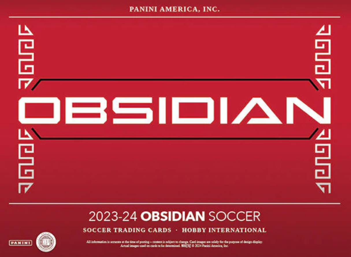 PANINI OBSIDIAN SOCCER 23/24 INTERNATIONAL 12 BOX CASE PYT/PYP #15