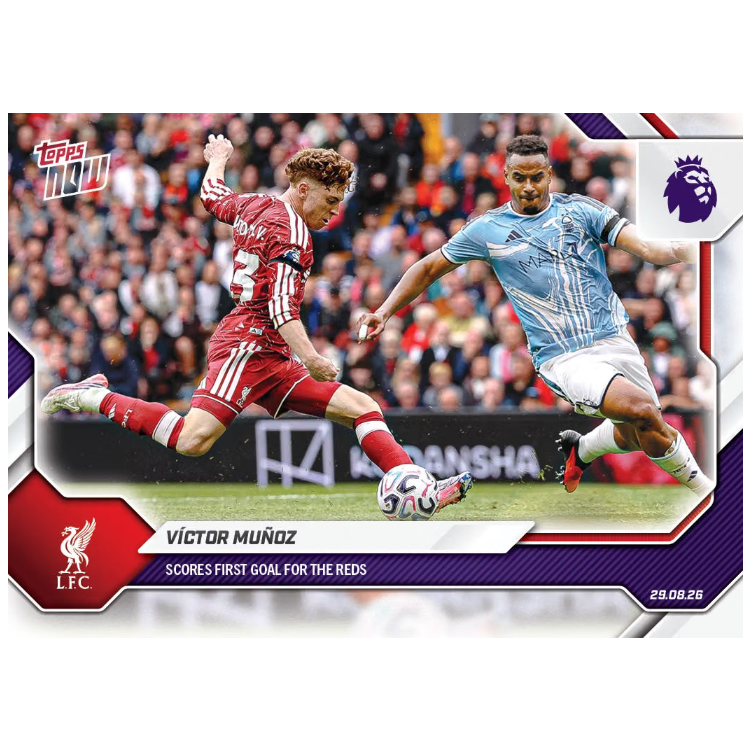 Victor Munoz - 2026-27 Premier League Topps NOW® - Card 13