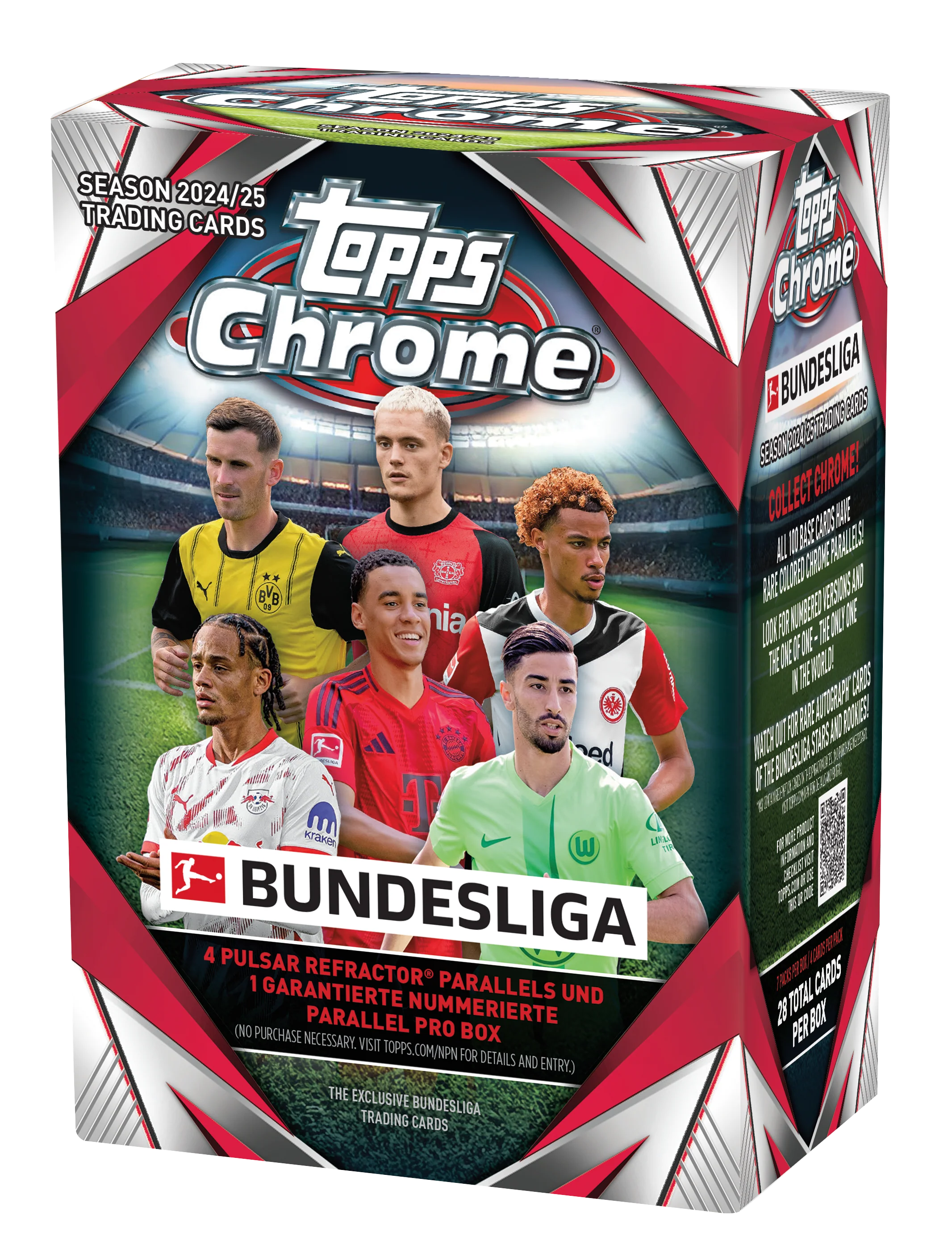 2025 Topps Chrome® Bundesliga - Value Box Sealed