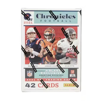 2021 Panini Chronicles Football Blaster Box (Prestige Rookies) Sealed