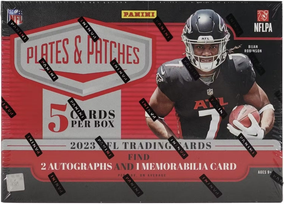 2023 Panini Plates & Patches Football Checklist, Set Info, Boxes