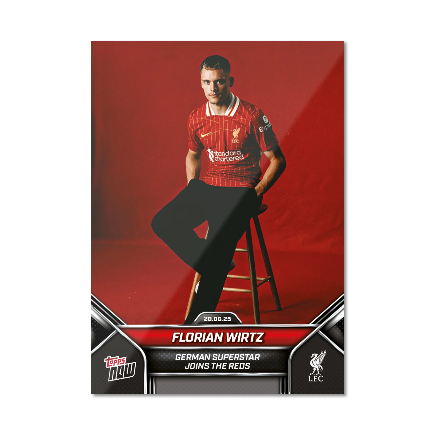 Florian Wirtz - 2024-25 Liverpool Topps NOW® - Card 1