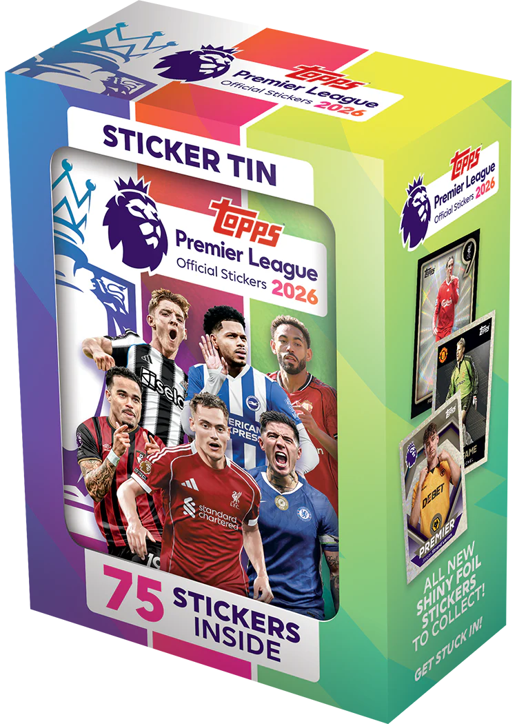 Premier League Stickers 2026 - Sticker Tin Sealed