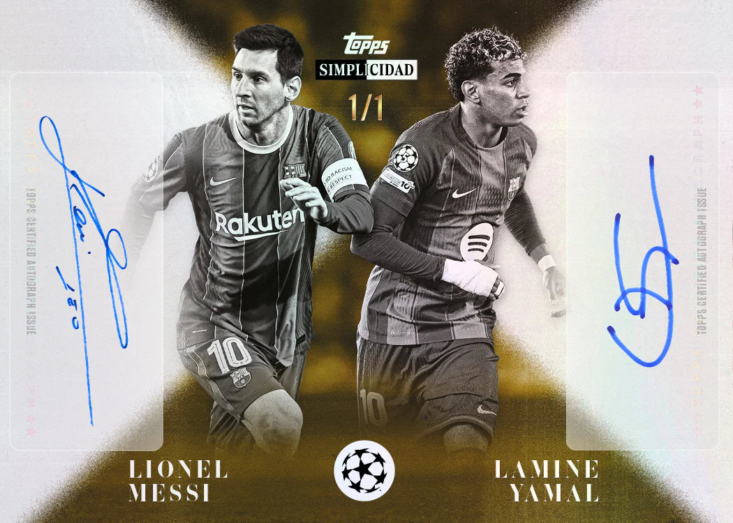 Topps® UEFA Club Competitions Simplicidad 2025-26 10 Box PYT/PYP #10