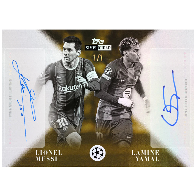 Topps® UEFA Club Competitions Simplicidad 2025-26 10 Box PYT/PYP #31