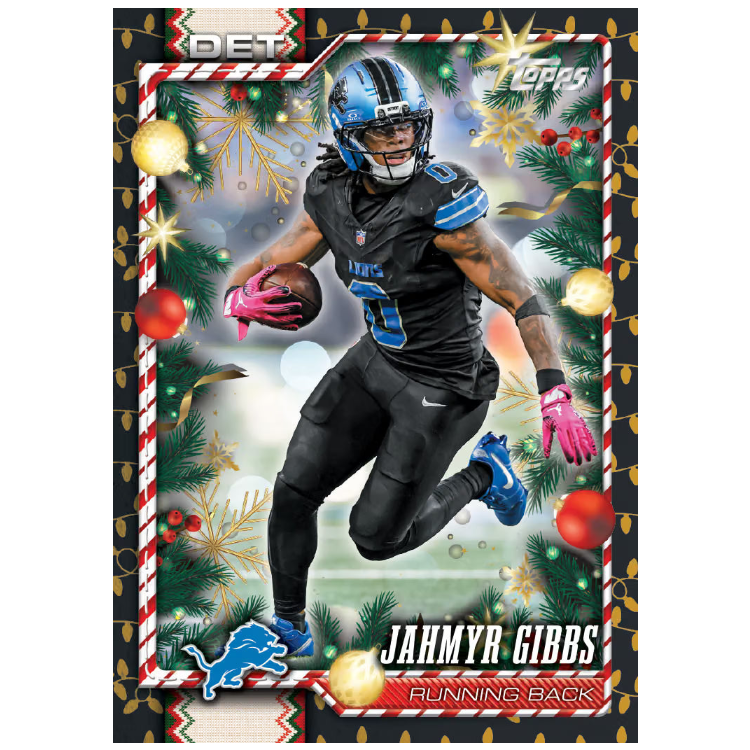 2026 Topps Holiday Football - Mega Box Sealed