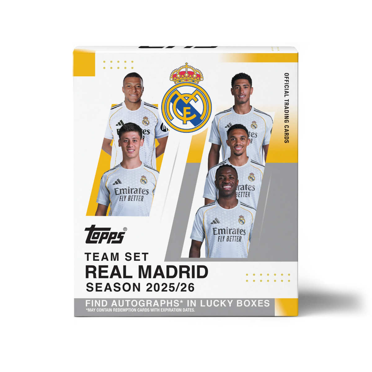 Topps Real Madrid 2025-26 Team Set (Sealed - Box Damaged)