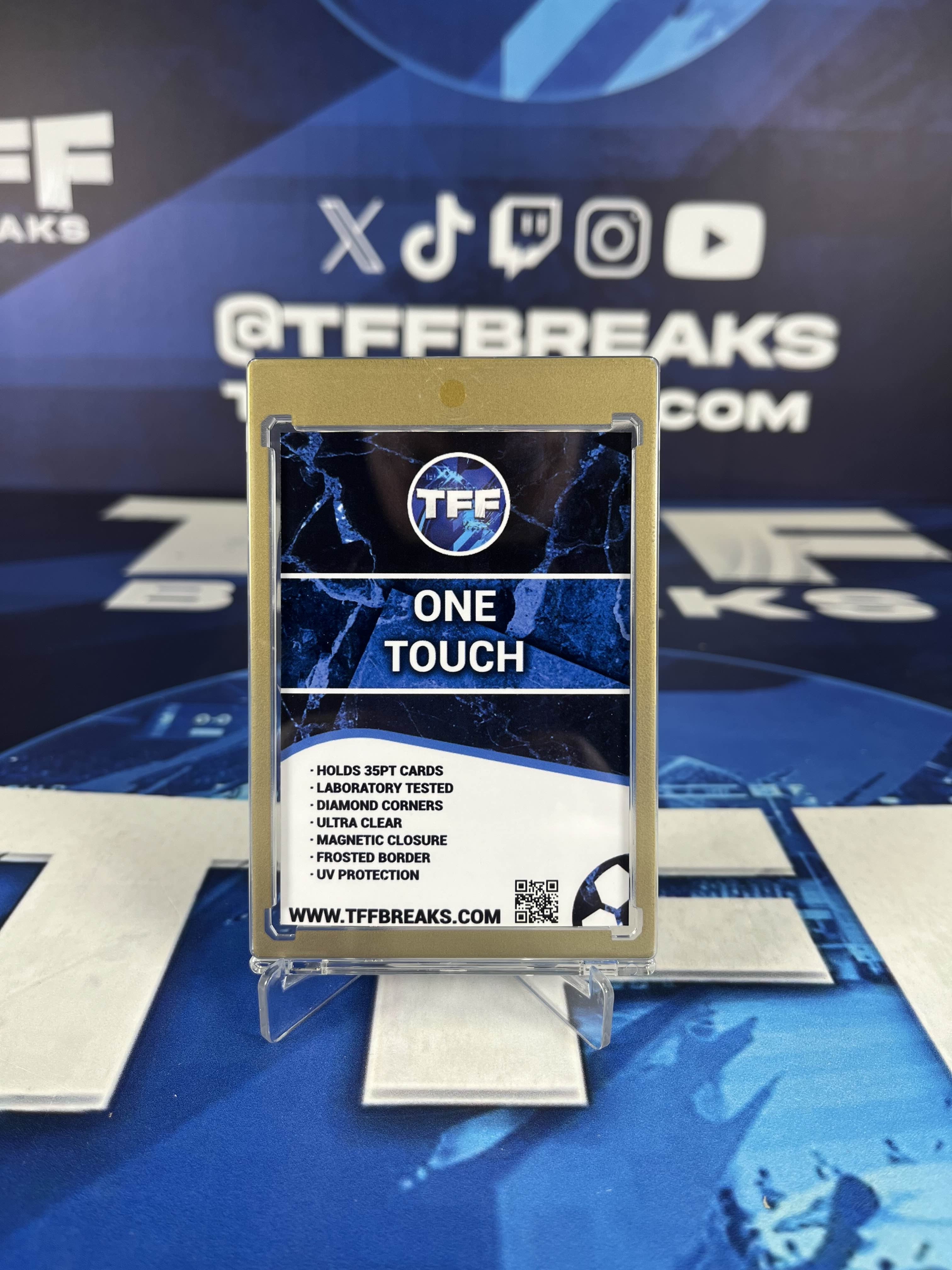TFF BREAKS 35PT ONE TOUCH MAGNETIC CARD HOLDER