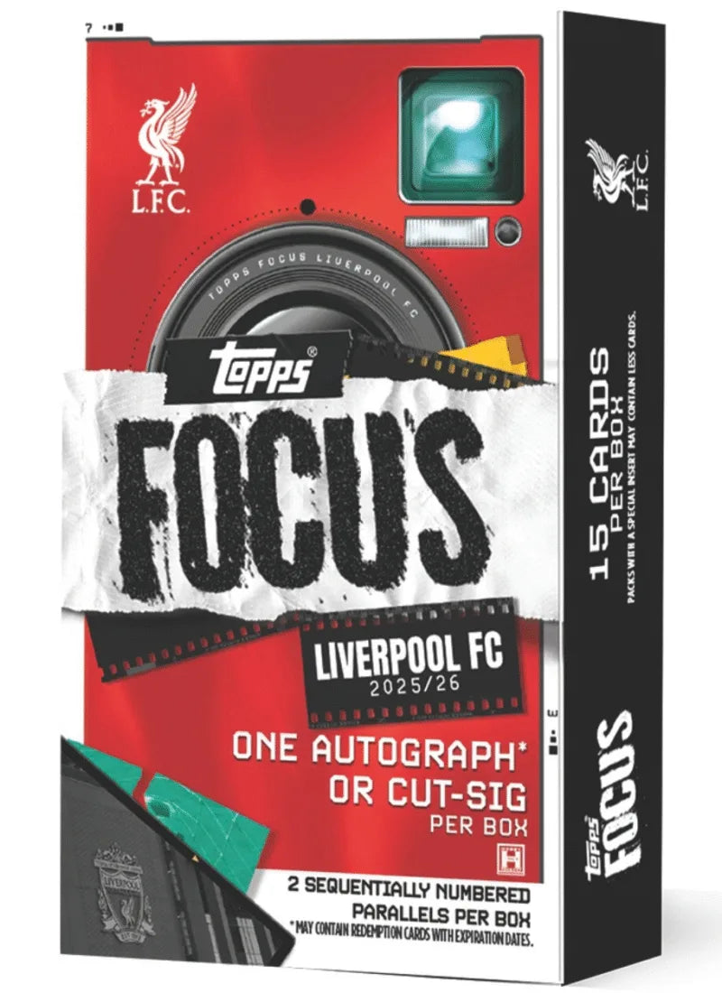 Topps Focus Liverpool 2025/26 Sealed