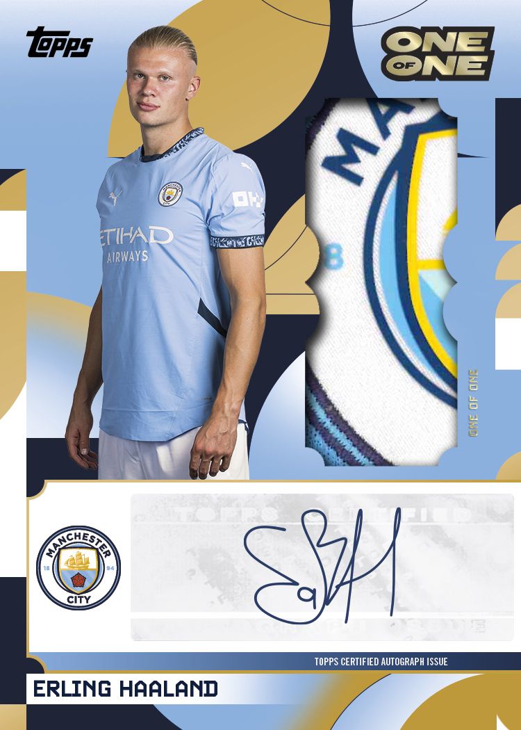Topps Manchester City FC Team Set 2024/25 Sealed