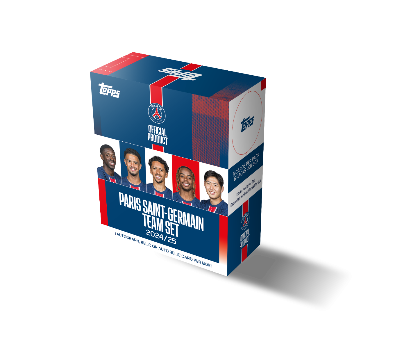 Topps® Paris Saint-Germain 2023/24 Team Set Sealed