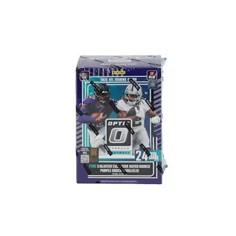 2025 Panini Donruss Optic Football Blaster Box (Purple Shock Parallels) Sealed