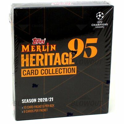 Topps Merlin Heritage 95 UEFA Champions League Box Sealed