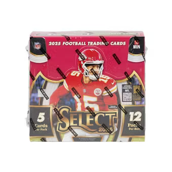 2025 Panini Select Football Hobby Box Sealed
