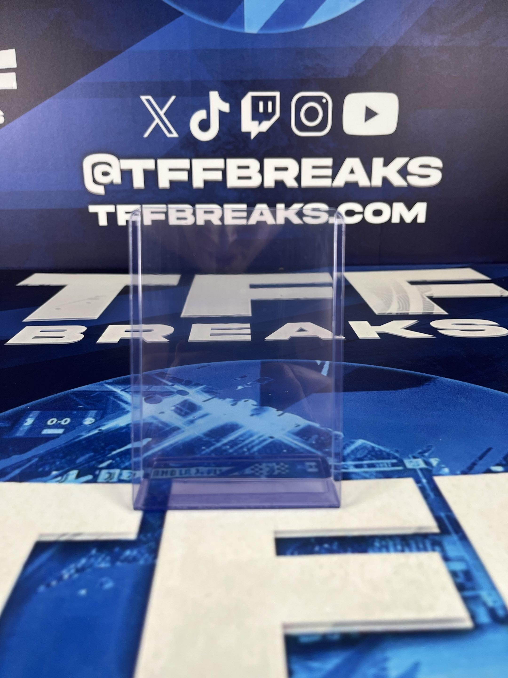 TFF BREAKS CLEAR 35pt TOPLOADER CARD STANDS (PACK OF 5)