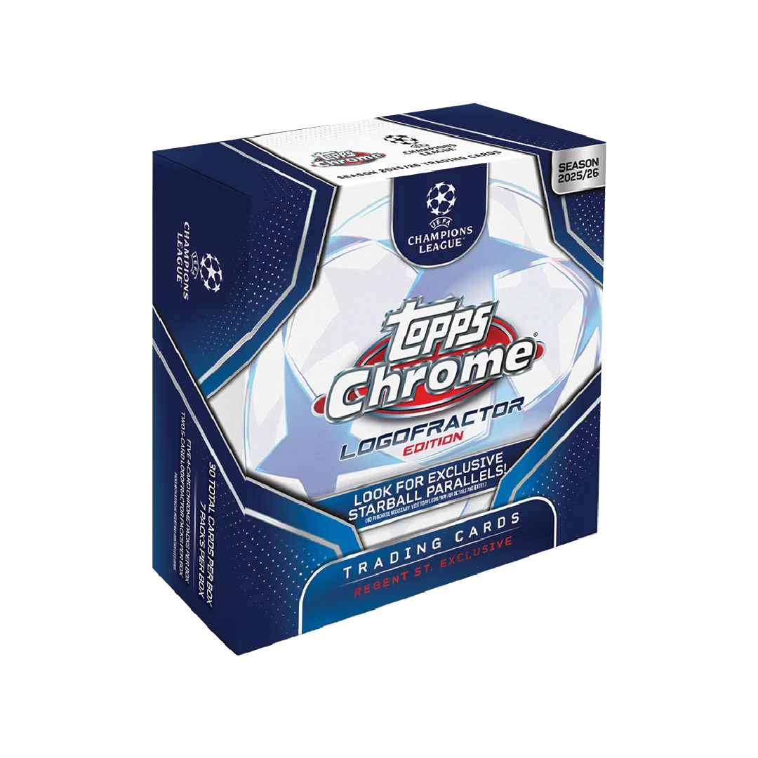Topps Chrome® UEFA Club Competitions 2025-26 10 Box Logofractor PYT/PYP #1