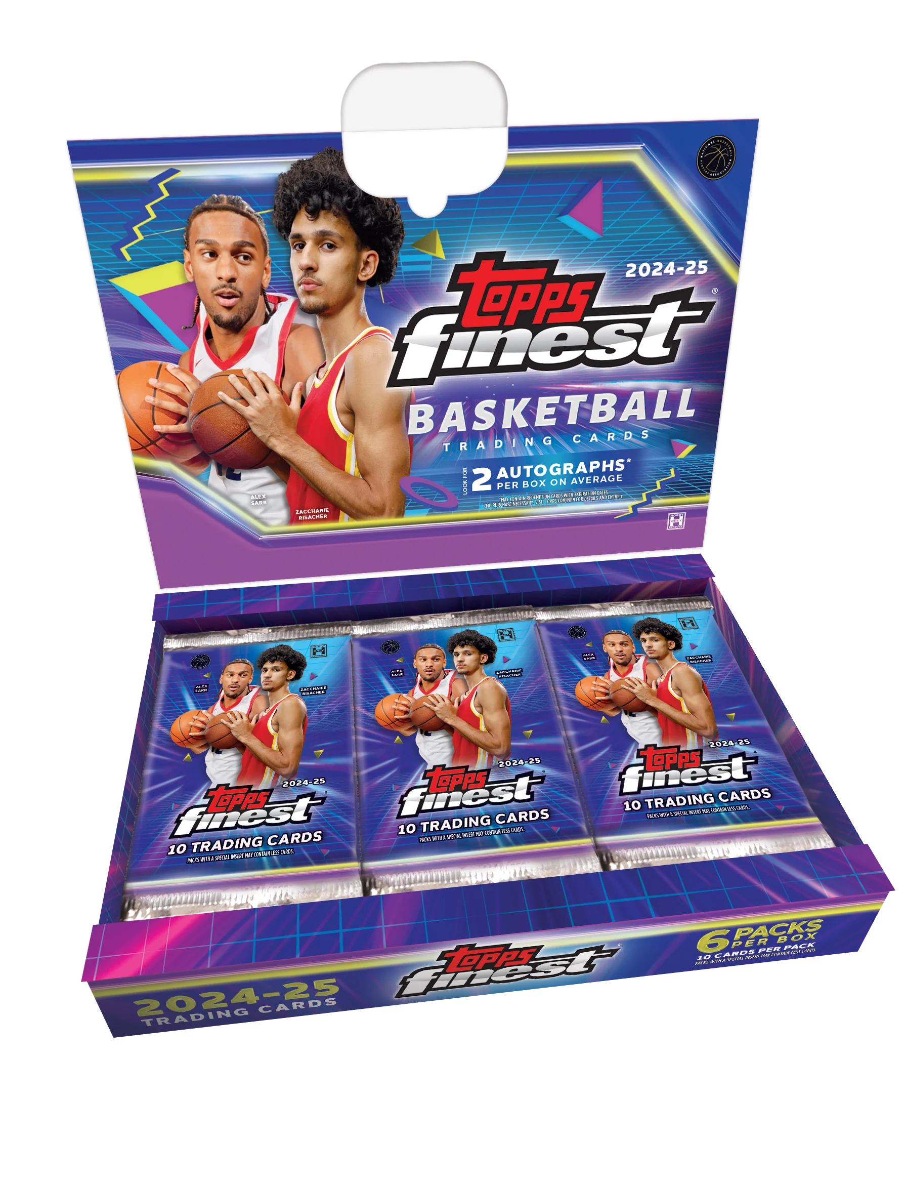 TOPPS FINEST BASKETBALL 2024/25 HOBBY SEALED
