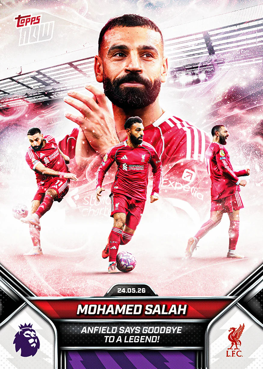 Mohamed Salah - 2025-26 Premier League Topps NOW® - Card 203