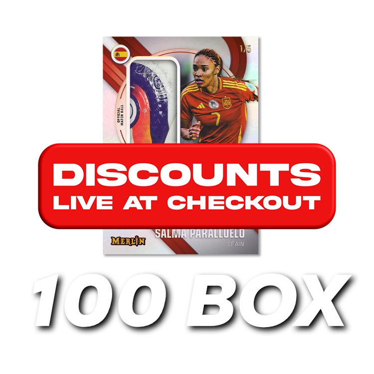 Topps Merlin UEFA Women’s Euros 2025 100 Box PYP/PYT #2