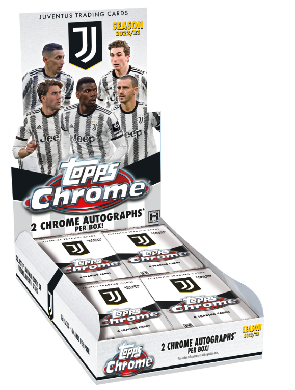 TOPPS JUVENTUS CHROME 22/23 6 BOX PYT/PYP #2