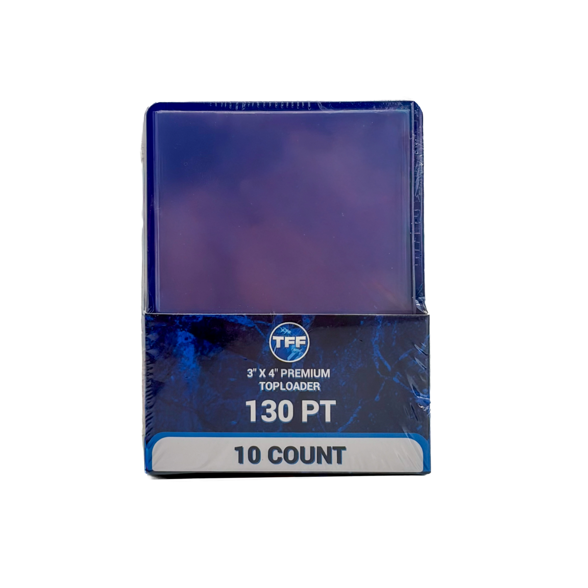 TFF BREAKS PREMIUM 130PT TOPLOADERS 50 PACK CASE (500 TOPLOADERS)