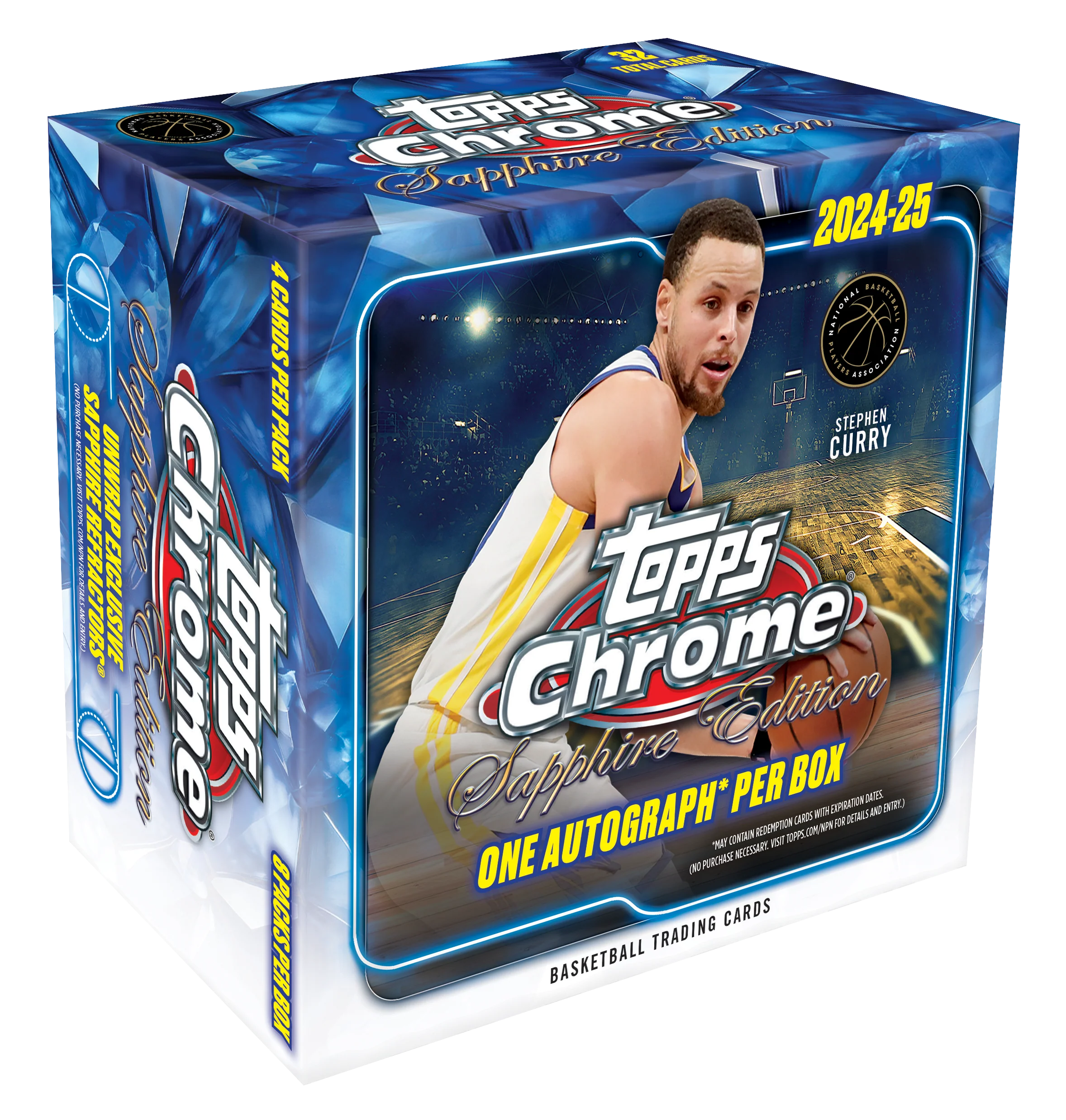Topps Chrome Basketball Sapphire Edition 2024/25- Hobby Box Sealed