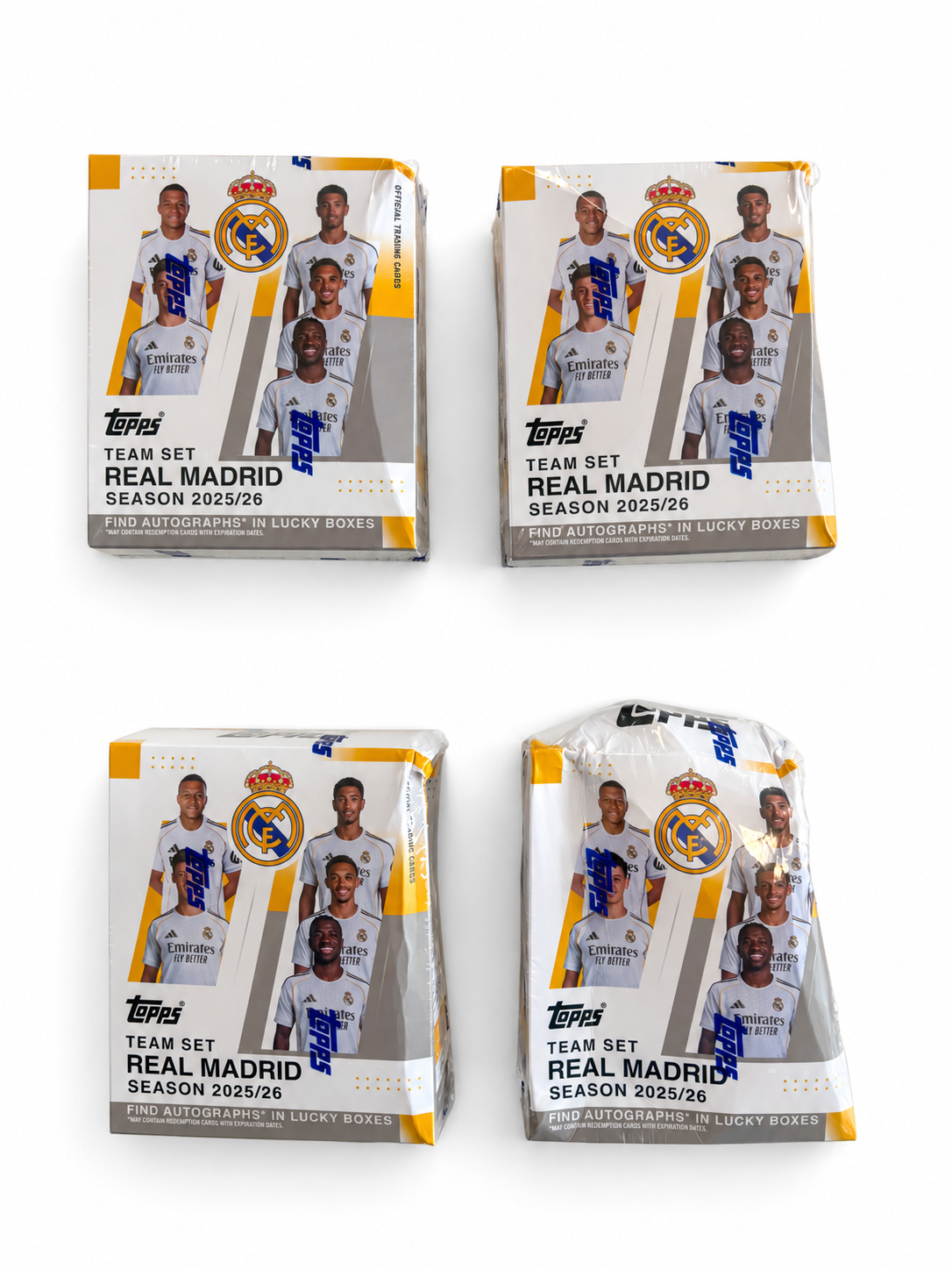 Topps Real Madrid 2025-26 Team Set (Sealed - Box Damaged)