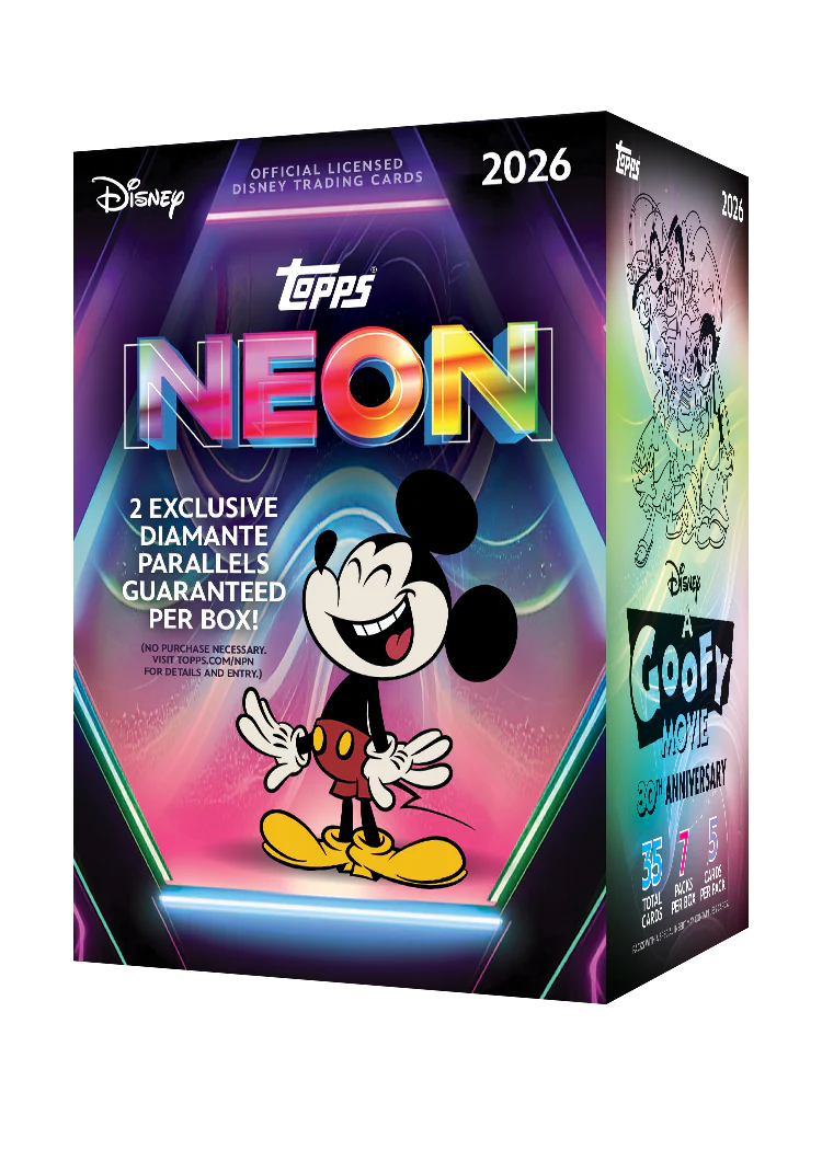 2025 Topps Disney Neon - Value Box Sealed