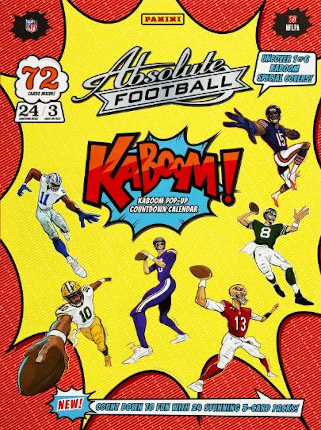 2024 Panini Absolute Football Countdown Calendar Box Sealed