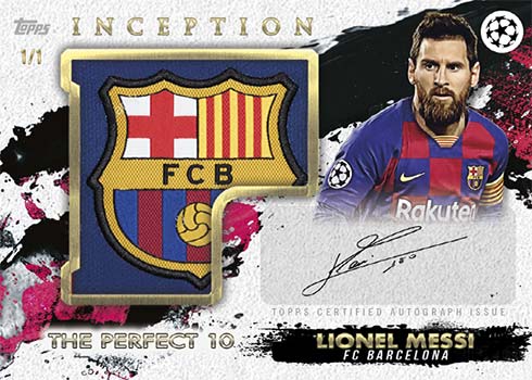 TOPPS INCEPTION SOCCER 20/21 RANDOM TEAM BREAK #18