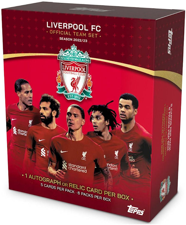 Topps Liverpool FC 2022/23 Team Set Sealed