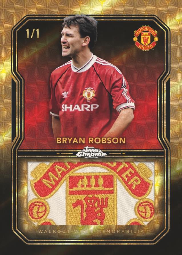 2024/25 Topps Chrome Deluxe Edition Manchester United 1 Box Random Player Break #2