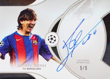 2024-25 TOPPS Dynasty UCC 5 Box Case PYT/PYP #10