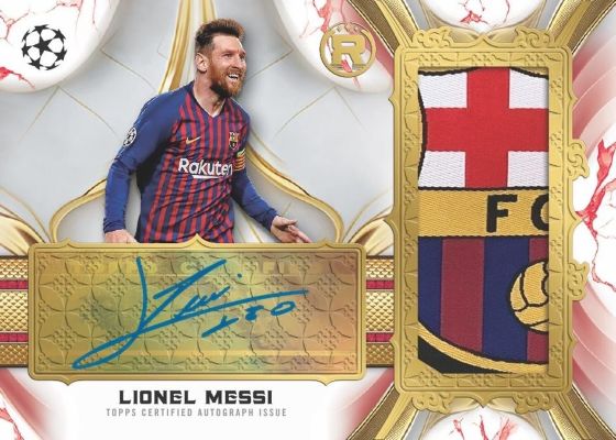 2024-25 Topps Reverence UEFA Club Competitions Soccer 4 Box Case PYT/PYP #1