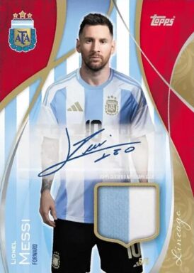 TOPPS LINEAGE ARGENTINA 2024 6 BOX PYP CASE #11