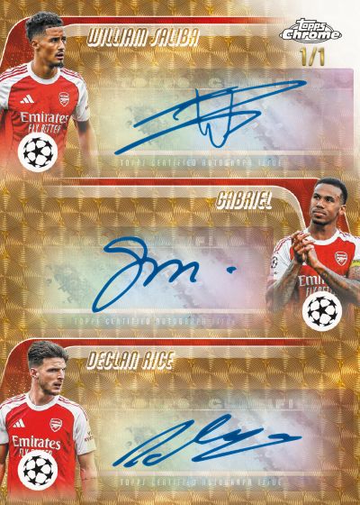 Topps Chrome® UEFA Club Competitions 2025-26 60 Box 5 Case PYT/PYP #002