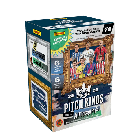 2025-26 Panini Pitch Kings La Liga Soccer International Blaster Box Sealed