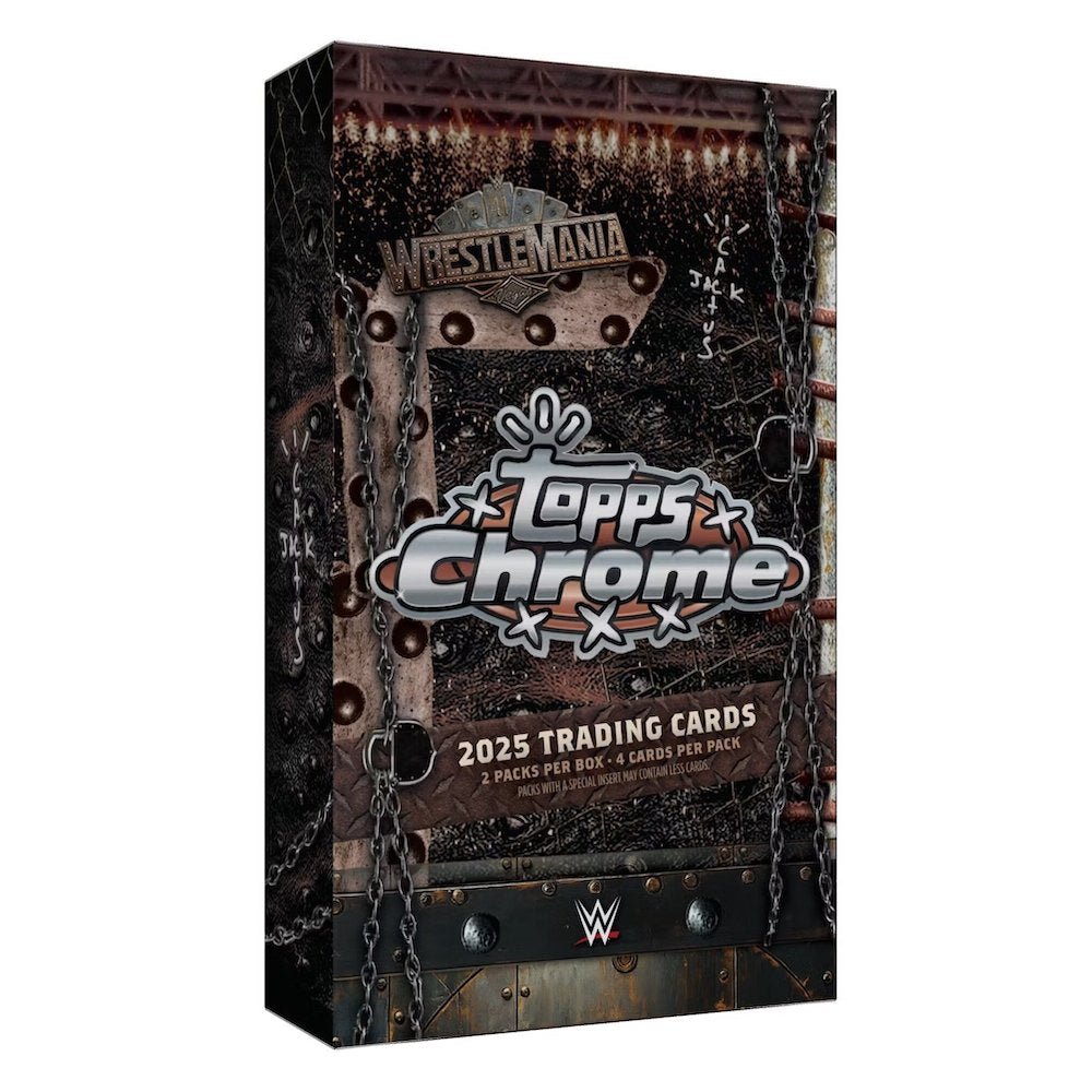 2025 Topps Chrome® WWE x Cactus Jack 12 Box PYW Case #1