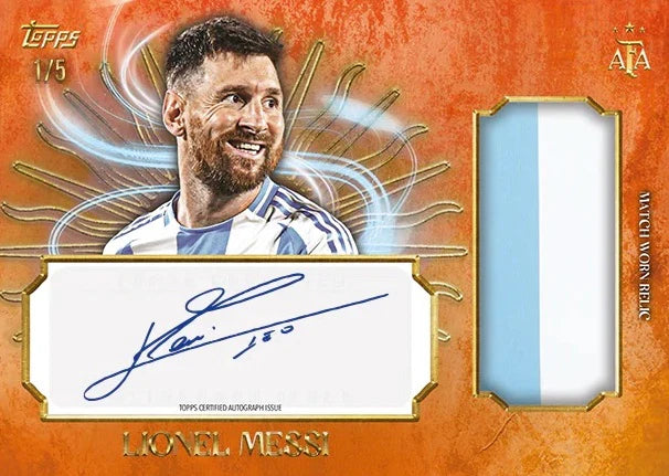 2025 Topps Leyendas Argentinas Soccer Sealed Box