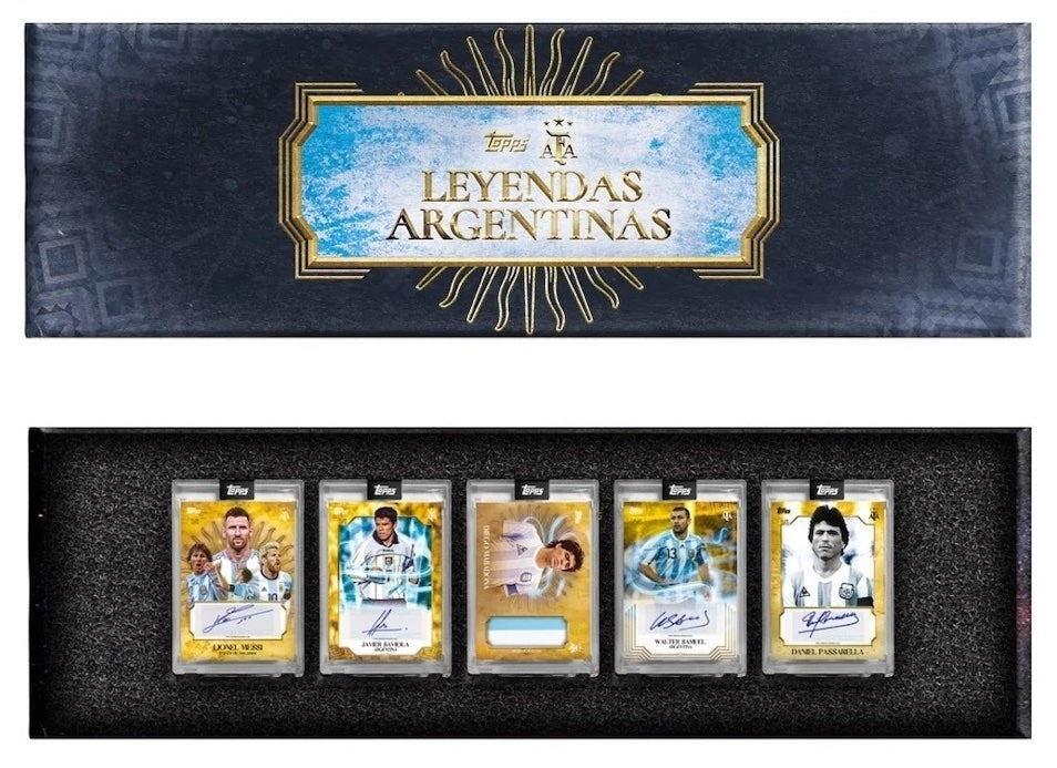 2025 Topps Leyendas Argentinas Soccer 1 Box PYP #1