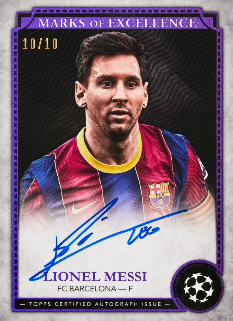 2024-25 Topps Finest UEFA Club Competitions Chrome 8 Box Case PYT/PYP #10