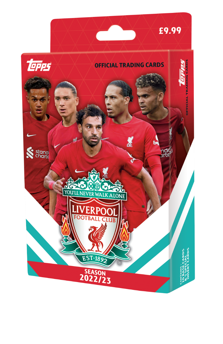 TOPPS LIVERPOOL OFFICIAL FAN SET SEALED