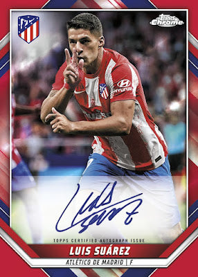 Topps Atletico Madrid Chrome 21/22 Guaranteed Card Break #2